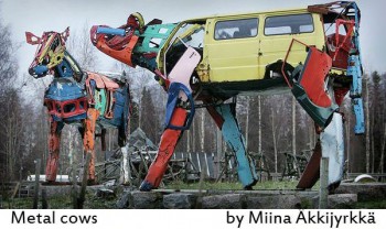 коровы финского скульптора Miina Akkijyrkka.jpg